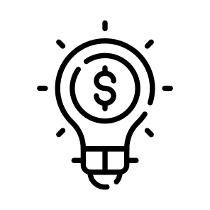 Idea, Plan, Innovation, Invention, Light icon