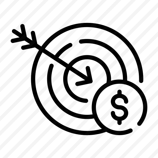Investment, Profit, Money, Target, Aim preview