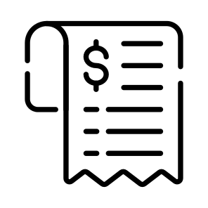 Invoice, Bill, Statement, Receipt, Paper icon