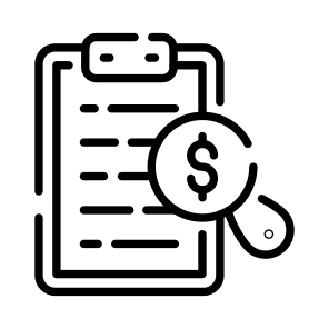 Money, Cash, Statement, Paper, Document icon