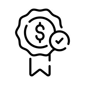 Money, Prize, Badge, Success, Achievement icon