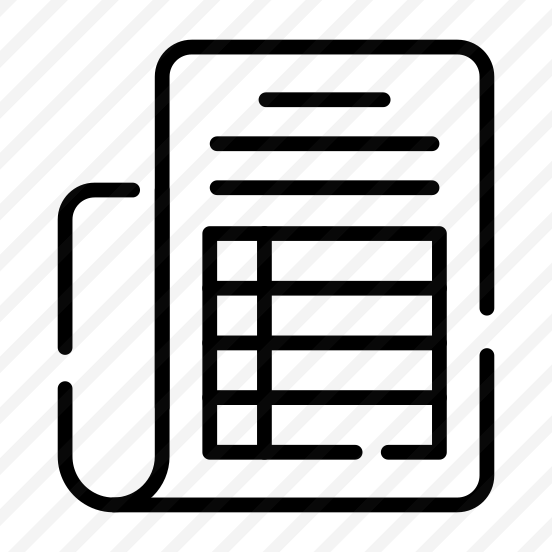 Paper, Billing, Document, Statement, Page preview