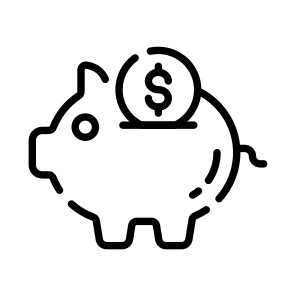 Piggy, Banking, Saving, Money, Cash icon