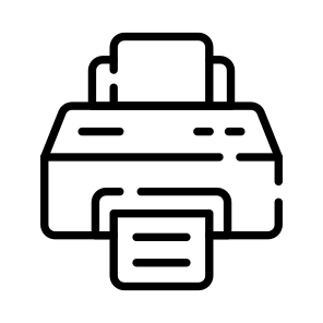 Printer, Copier, Scanner, Plotter, Duplicator icon