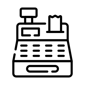 Register, Till, Terminal, Checkout, Cashier icon