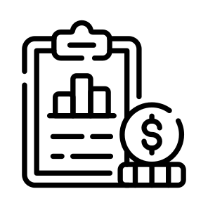 Report, Document, Statement, Dollar, Money icon