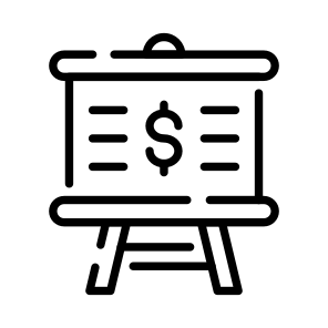 Report, Investment, Planning, Training, Presentation icon