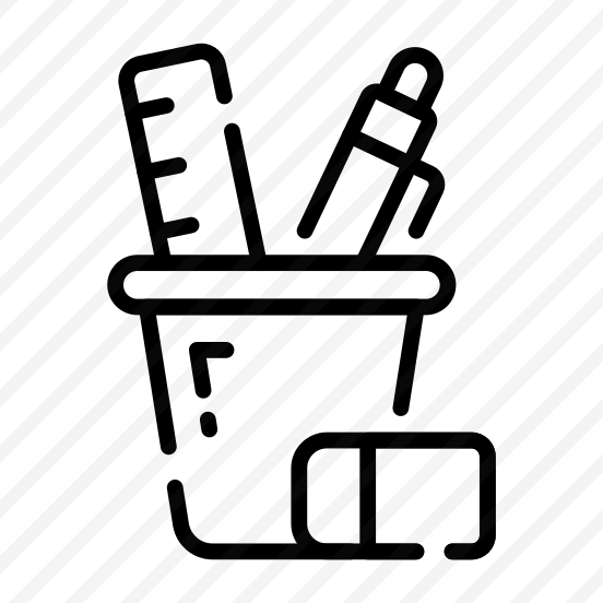 Stationery, Pen, Eraser, Ruler, Scale preview