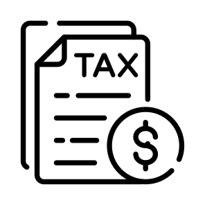 Tax, Paper, Form, Document, Income icon