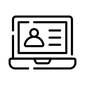User, Portal, Account, Profile, Online icon
