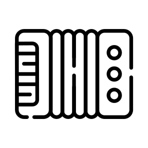 Accordion, Squeezebox, Instrument, Percussion, Music icon