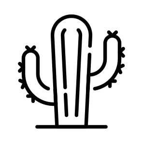Cactus, Cacti, Succulent, Prickly, Plant icon