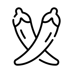 Chillies, Spice, Pepper, Ingredient, Paprika icon
