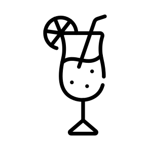 Cocktail, Mocktail, Glass, Drink, Alcoholic icon
