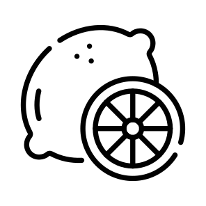 Lemon, Citrus, Lime, Sour, Fruit icon