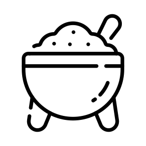 Molcajete, Bowl, Dish, Food, Meal icon