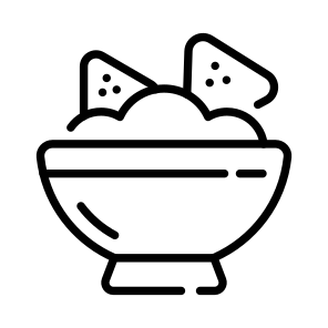 Nachos, Chips, Snacks, Bowl, Appetizer icon