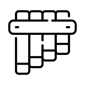 Zampona, Panpipe, Andean, Flute, Instrument icon