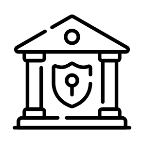 Bank, Building, Confidential, Deposit, Privacy icon
