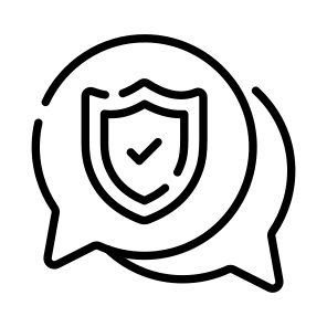 Chat, Talk, Message, Communication, Confidential icon