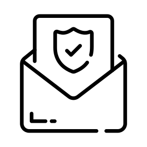 Email, Mail, Communication, Verification, Privacy icon