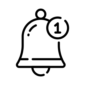 Notification, Alarm, Bell, Alert, Notify icon