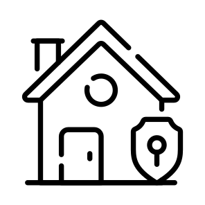 Private, Confidential, Home, House, Residence icon