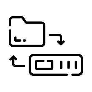 Server, Datacenter, Folder, File, Archive icon