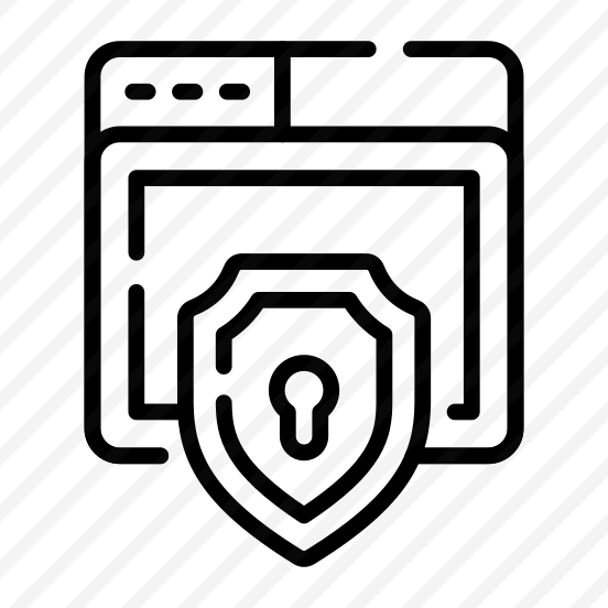 Shield, Website, Web, Webpage, Privacy preview