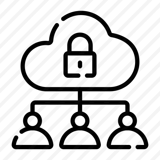 Users, Cloud, Storage, Lock, Privacy preview
