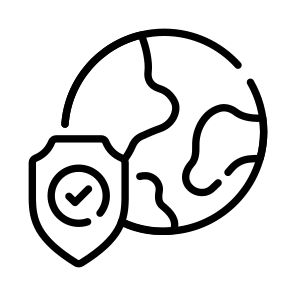 Web, Browser, Internet, Shield, Privacy,,, icon