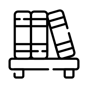 Bookshelf, Book Rack, Shelf, Library Shelf, Handbook Shelf icon