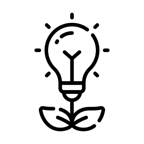 Environmental Innovation, Ideation, Creativity, Thinking, Science Innovation icon