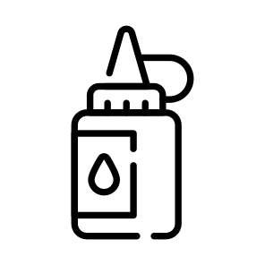 Glue Bottle, Adhesive, Sticky, Crafting, Stationery icon