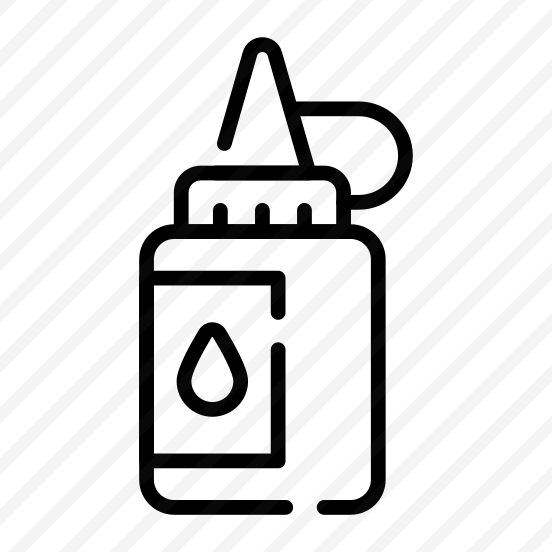 Glue Bottle, Adhesive, Sticky, Crafting, Stationery preview