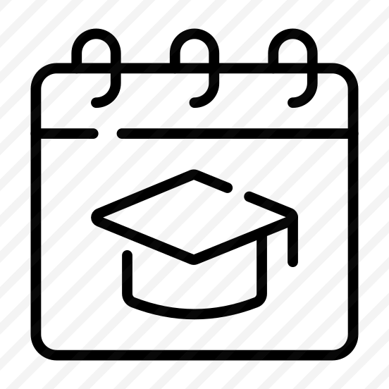 Graduation Day, Scholarship, Mortarboard, Calendar, Date, preview