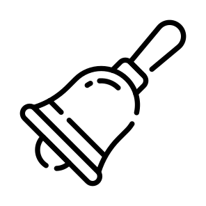 Handbell, Ringer, Knell, Noisemaker, Instrument icon
