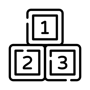 Math, Mathematics, Digits, Study, Learning icon