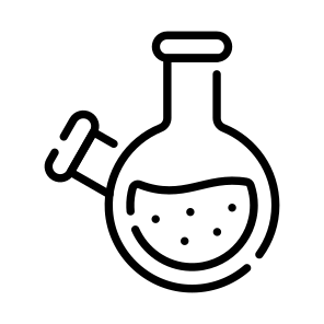 Neck Flask, Chemical, Testing, Reaction, Experiment icon