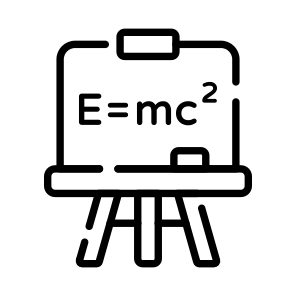 Physics Lecture, Board, Presentation, Class, Course icon
