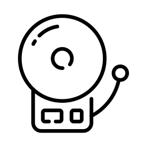 School Bell, Ringer, Knell, Noisemaker, Instrument icon