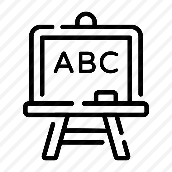 School Board, English Lecture, Writing Board, Whiteboard, Blackboard, preview
