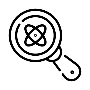Scientific Research, Finding, Searching, Science, Physics icon
