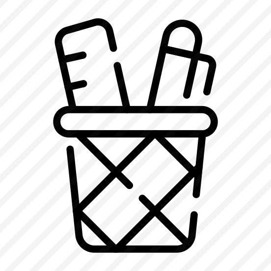 Stationery Holder, Pencil Holder, Pencil Cup, School Supplies, Stationery Items preview