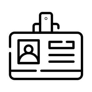 Student Id, Pass, Entry, Identification, Card icon