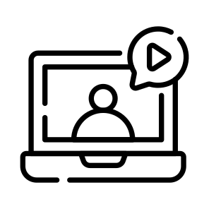 Tutorial, Video, Lecture, Lesson, Course icon