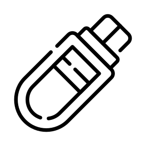 Usb, Flashdrive, Storage, Memory, Device icon