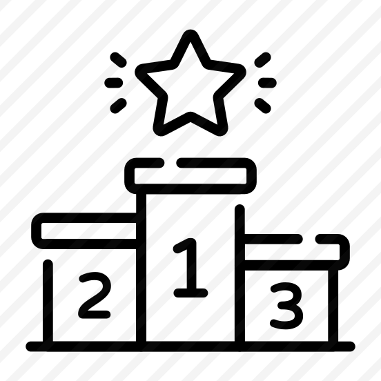 Winner Podium, Stage, Positions, Achievement, Ranking preview