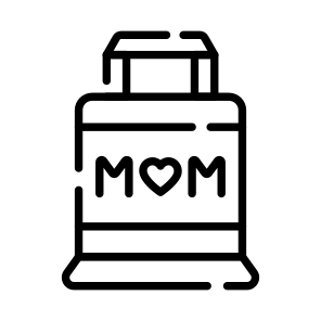 Bag, Handbag, Tote, Carryall, Gift icon