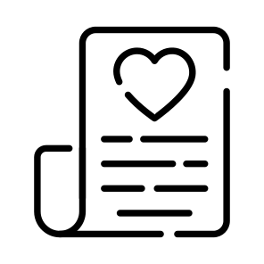 Note, Greeting, Wish, Love, Paper icon
